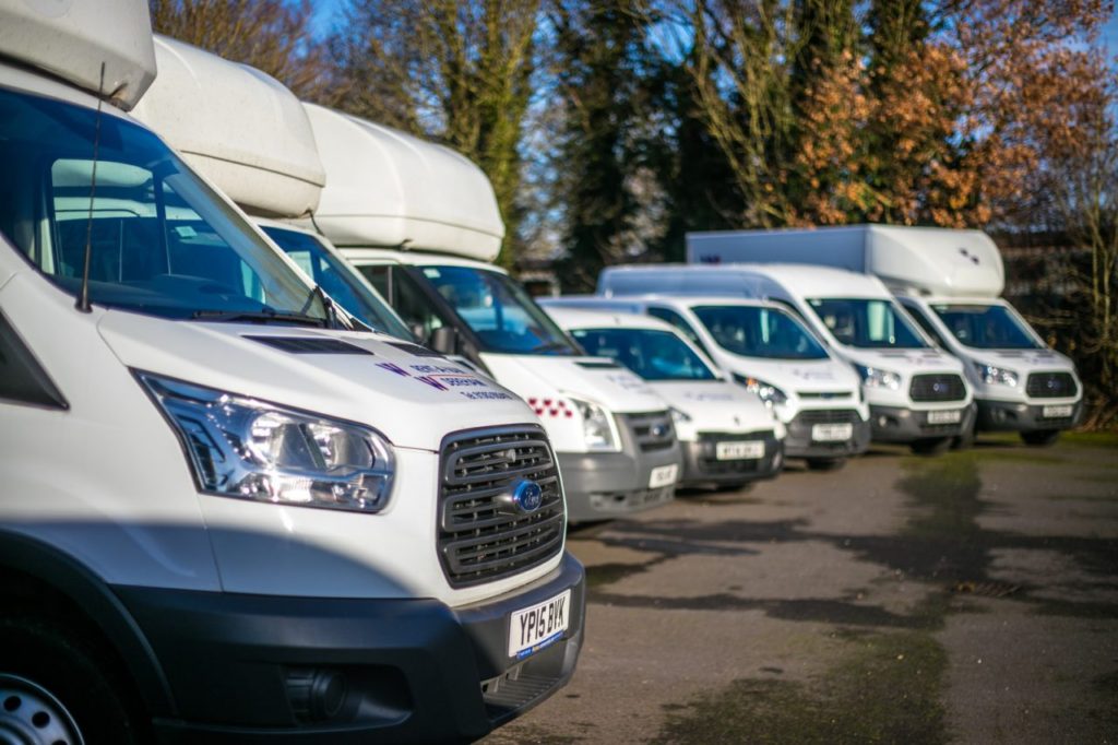 Van hire kings lynn. Range of vans in a row available to rent.